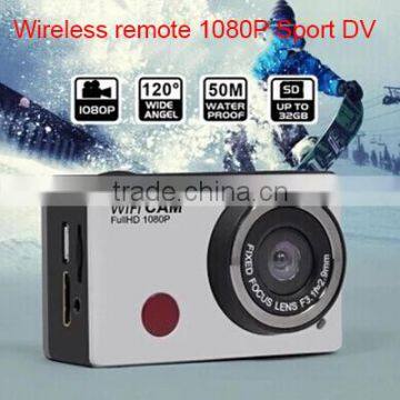 Waterproof 1080p full hd mini hd action camera wifi