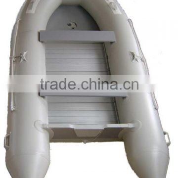 inflatable aluminum floor boat