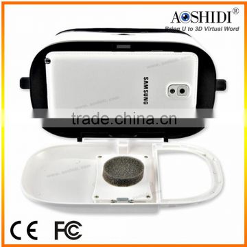 Cheap Adjustable 3D VR ,Plastic Google Cardboard 3D VR BOX 2.0 Virtual Reality Glasses Case Plastic Google Cardboard photo-3