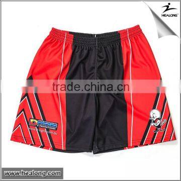 professional cool dry fit sublimation Rugby league shorts