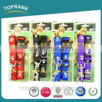 luxury nylon collar leash with low price