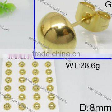 Latest Fashion Style Earring Stud Gold Plated photo-5
