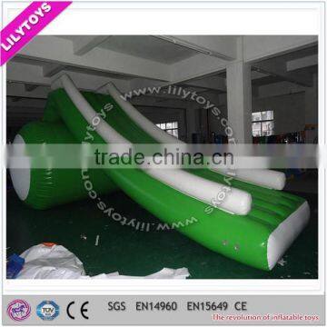 inflatable water slide toys,commercial grade wet slide,floating water park equipment