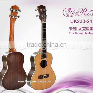 Concert all sapele mahogany neck fingerboard rosewood 4 nylon string ukulele