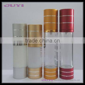 Hot Sale Cosmetic Airless Pump Aluminum Bottle 10ml Personal Care Acrylic Bottle photo-2