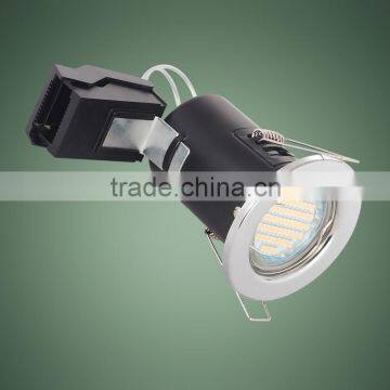 Hot sale 5w gu10 led fixed BS476 fire rated downlight