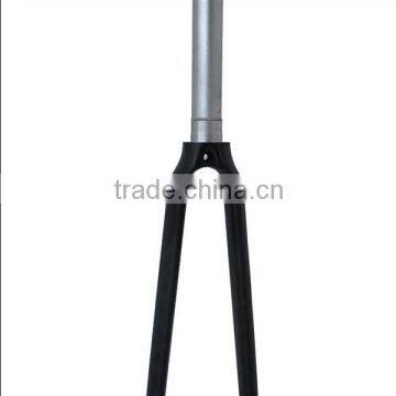 Carbon road 700c bike Fork aluminum Steer Tube carbon fork in fixed gear bike Fork