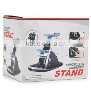 Wholesale Dual USB Charging Station Storage And Charge 2 Controllers For PS3 At The Same Time