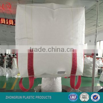 1000kg bag - 100% pp woven cement big bag, cement FIBC bag, 1000kg cement jumbo container bag