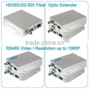 1080P 2 Channel Bi-directional HD-SDI Fiber Optical Transceiver With Bi-directional RS485 With Bi-direcitonal Audio photo-5