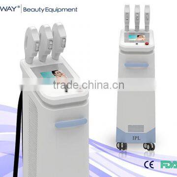 Most effective Professional Quickest performance strongest cooling system e-light(ipl+rf) skin care machine