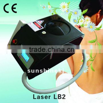 Best selling colorful screen aser gun with tattoo removal beauty machine