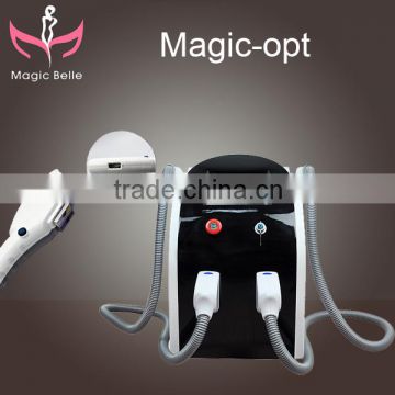 photo dynamic therapy oxygen inject machine shr ipl hair removal with double handle