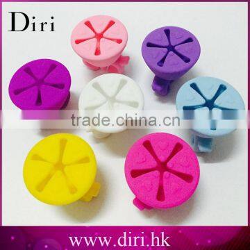 High Quality silicone hand nail gel polish anti-fall ring holder