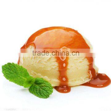 Caramel topping sauce for ice cream