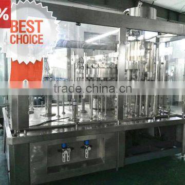 50% discount and quality guarantee plastic juice bottle washing filling capping machine