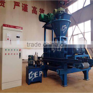 New hydraulic pressure with a screw type briquette extruder machine