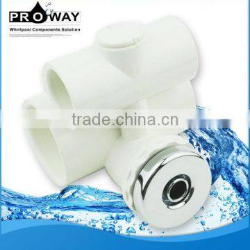 Manufacturing Bathroom Accessories Whirlpool Massage ABS Material Bathtub Whirlpool Spray Jet Water Jet Nozzle