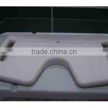 plastic seat board of bathing chair,plastic seat board of hospital bath chair