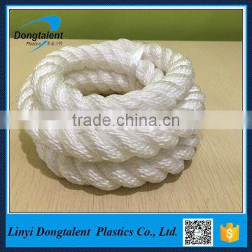 3 strand multifilament polypropylene rope nylon rope