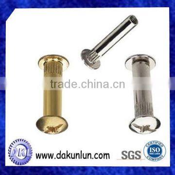 Stainless Steel And Brass Torx Knurled Screw Used In Furniture photo-4