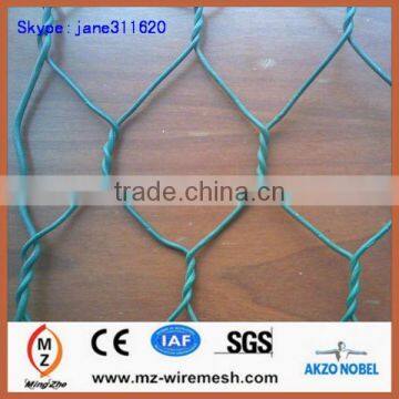 supply pvc coated woven gabion cages with high quality and competitive price