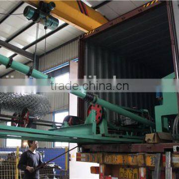 Galvanized Steel Wire Mesh Chain Link Fence Weaving Machine photo-4