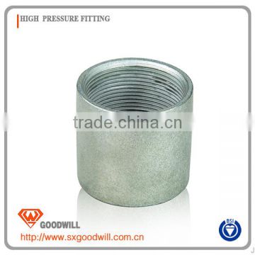 Full thread carbon steel female thread socket