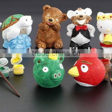 Non-toxic Gypsum Graffiti Toy With Paint Set for Children photo-3
