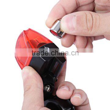 Ansuo AZ - 200 Bicycle Lights Bike Safety Warning 2 LEDs Magneto Electric Bicycle Tail Light Bicycle Accessories Part photo-4