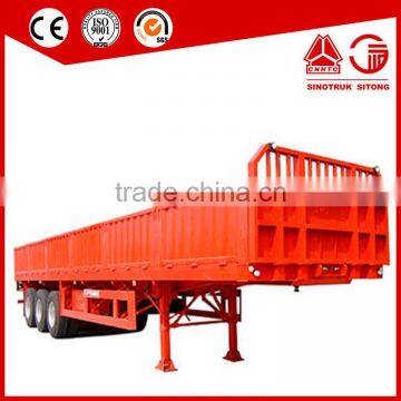 Cargo Fence semi trailer Tri-axle Side Wall truck Trailer