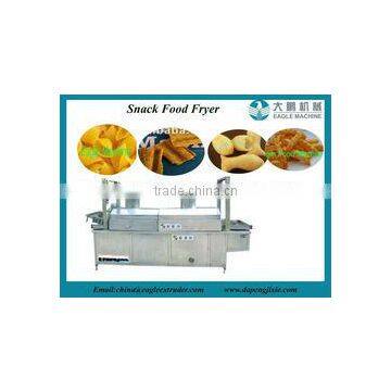 globle available high capacity kurkure / bugle chips /tortilla/cheetos electricity heating continuous fryer