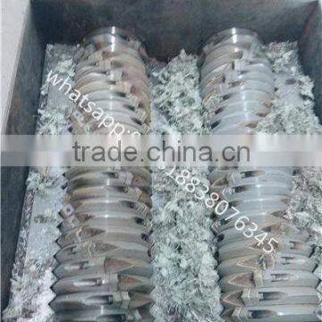 Automatic Type 25 Blades Waste Plastic Two Shaft Shredder Machine photo-4