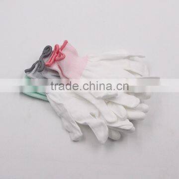 High Quality Cleamroom Safety Gloves PU Knitted Nylon Anti-static Carbon Fiber Gloves photo-4