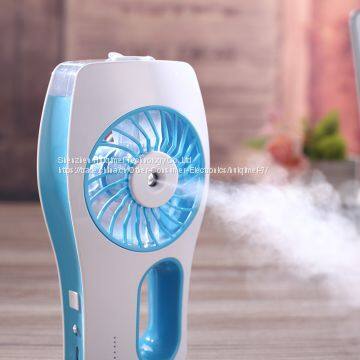 Summer Mini Misting Portable Handheld Humidifier USB Fan photo-4