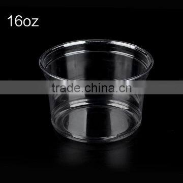 Disposable PET Plastic Salad Bowl Container With Lid photo-4