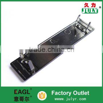 EAGL Promotional Manufactuer Custom Metal Logo Plate for Handbags