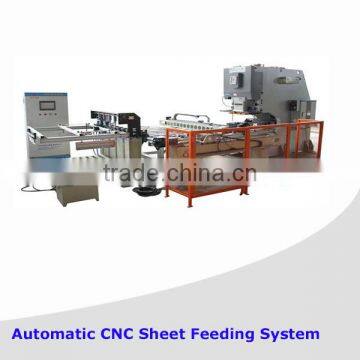 Automatic CNC Sheet Feeding System With Press / Can lid making machine