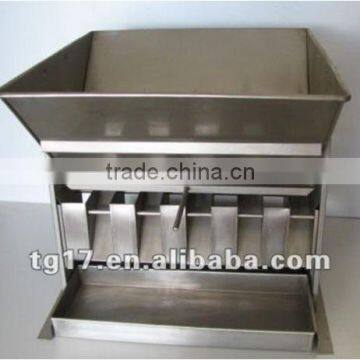 stainless steel sample splitter