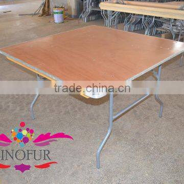 8 seater square folding table