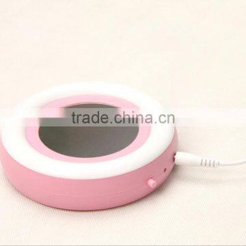 Winter USB Gadget Silicone Cup Mat, Rainbow Colorful Design USB Heat Warmer Coaster, Gift USB Cup Warm Coaster For Wholesale photo-3