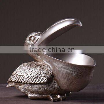 Funny Pelican Resin Decorative Storage Boxes photo-2