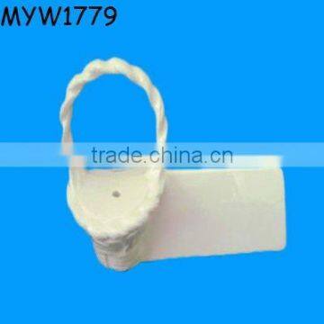 Basket shaped funny porcelain Wedding Napkin Rings