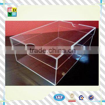 Latest Acrylic Shoe Box With Lid Hot Sale Custom Design Acrylic Shoe Case Acrylic Shoe Display photo-3