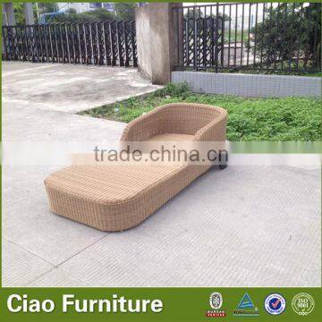 2015 New Design Hotel Furniture Rattan Sun Lounge photo-3
