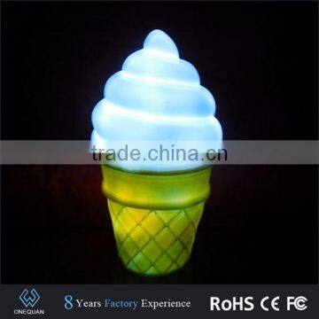 New creative lamp PVC ice cream shape LED table lamp online shop china
