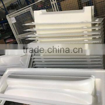 White ABS Texture Plastic Wall Vacuum Forming Plastic Panel photo-4