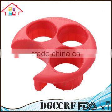 NBRSC Kitchen Plastic Meal Measure Portion Control Plate Food Separator Tool Diet Meal Helper photo-4