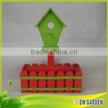 Custom Outdoor Slat Unique French Rectangular Pplanter Box photo-5