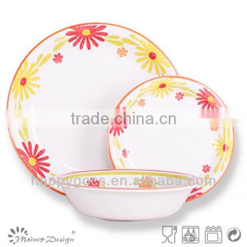 12pcs handpainted ceramic dinner set